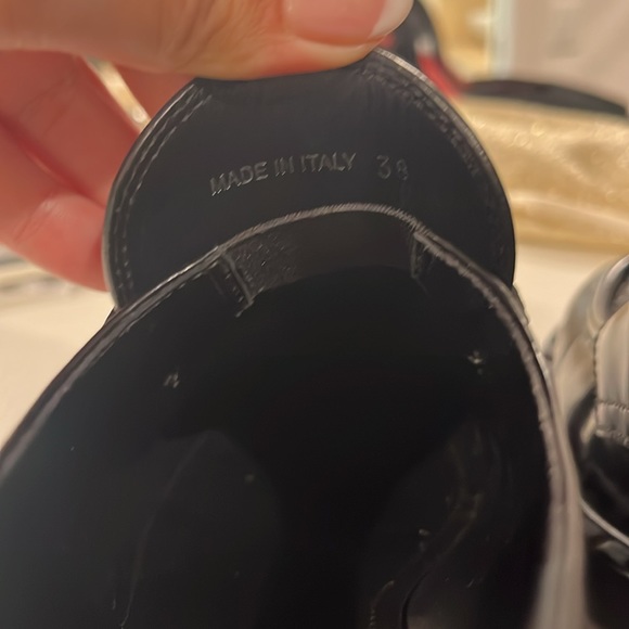 AUTHENTIC: Prada chocolate brushed loafers - size 38 - Picture 9 of 15